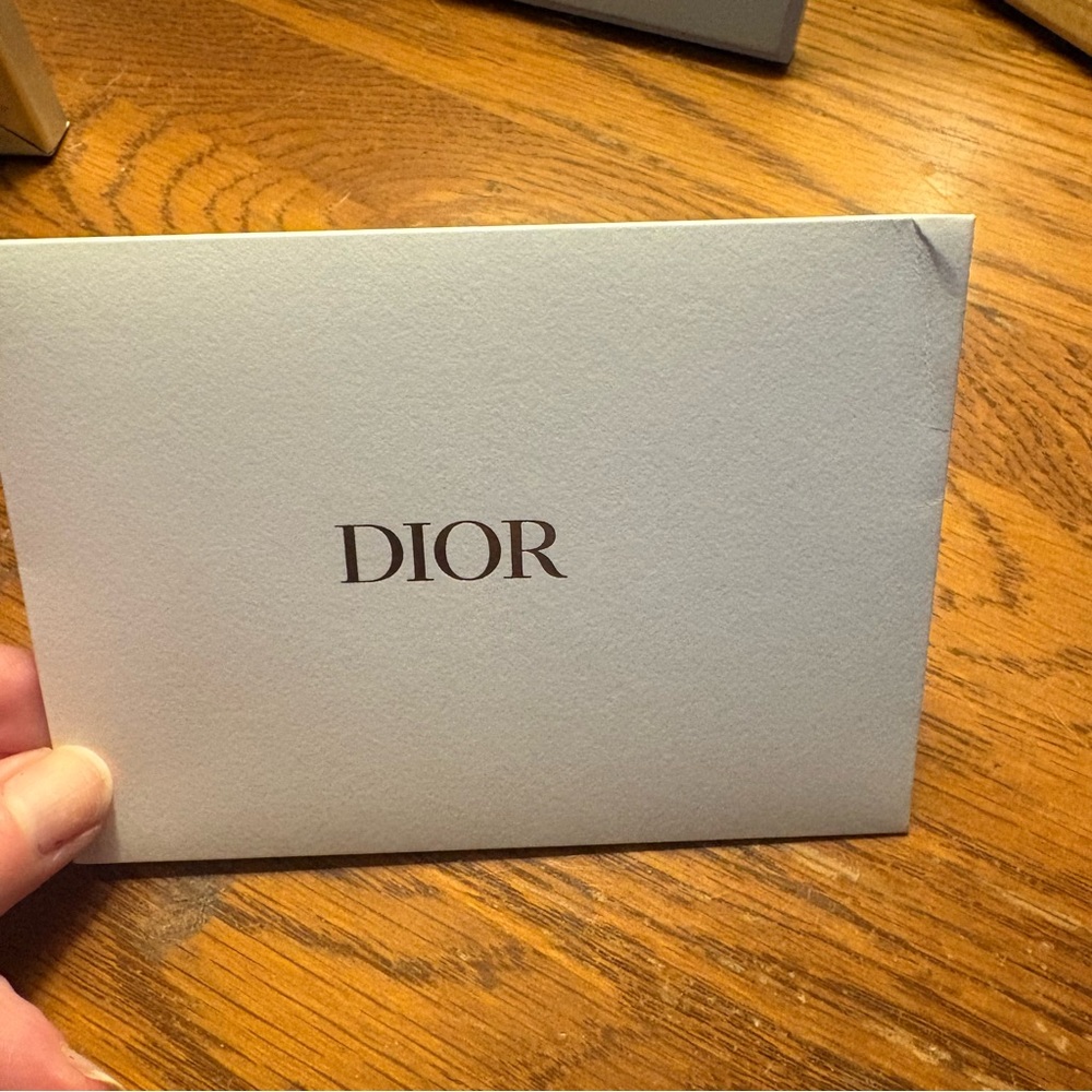 New Dior Elegant White Thank You Card